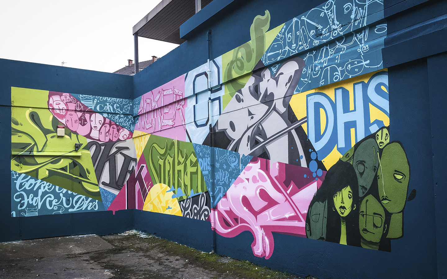 StreetArtMeile Graffiti Lettering Stadt Einbeck