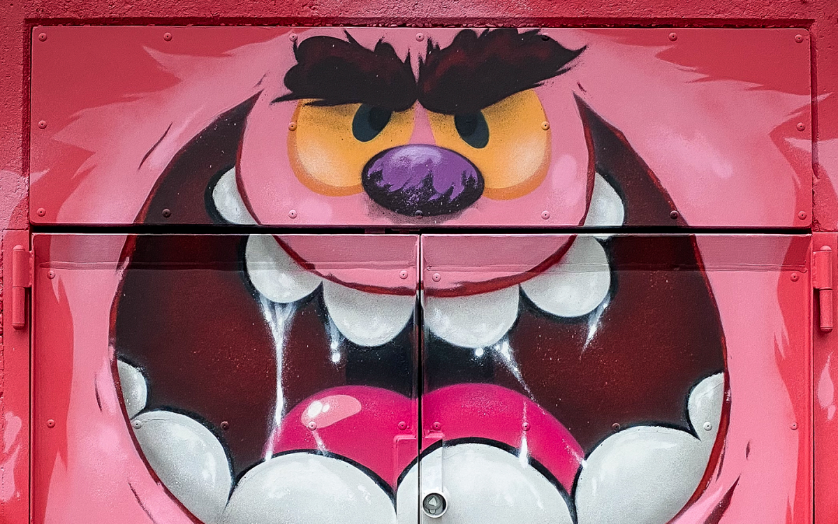 Monster Graffiti Stadt Wuppertal