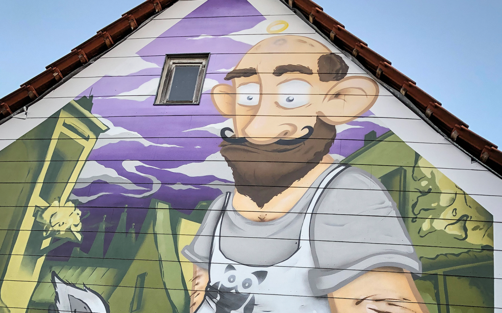 Märchen Graffiti Stadt Einbeck